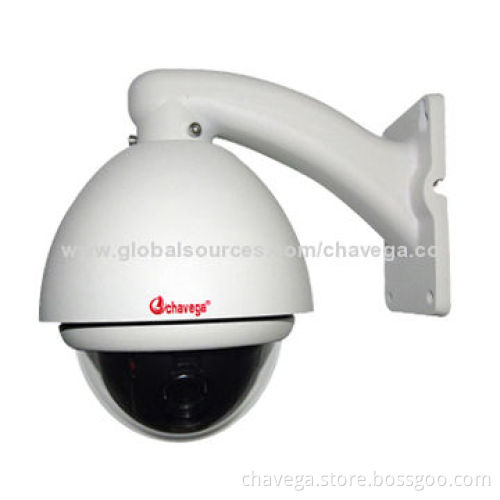 480TVL Sony CCD IP66 waterproof wireless outdoor dome PTZ IP camera with 10x optical zoom module